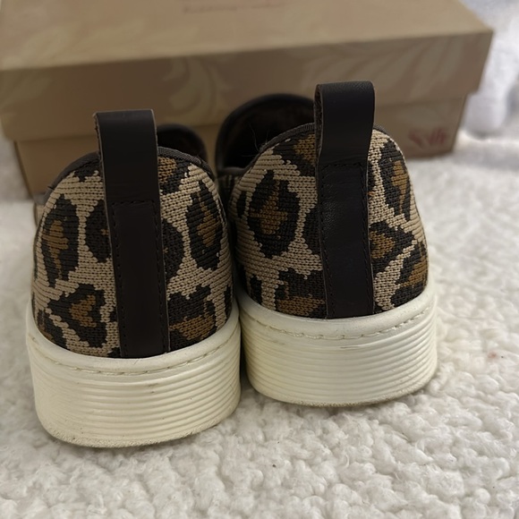 Söfft Somers Slip-On Sneaker (Women) 9M Leopard Tan Knit - Picture 6 of 9